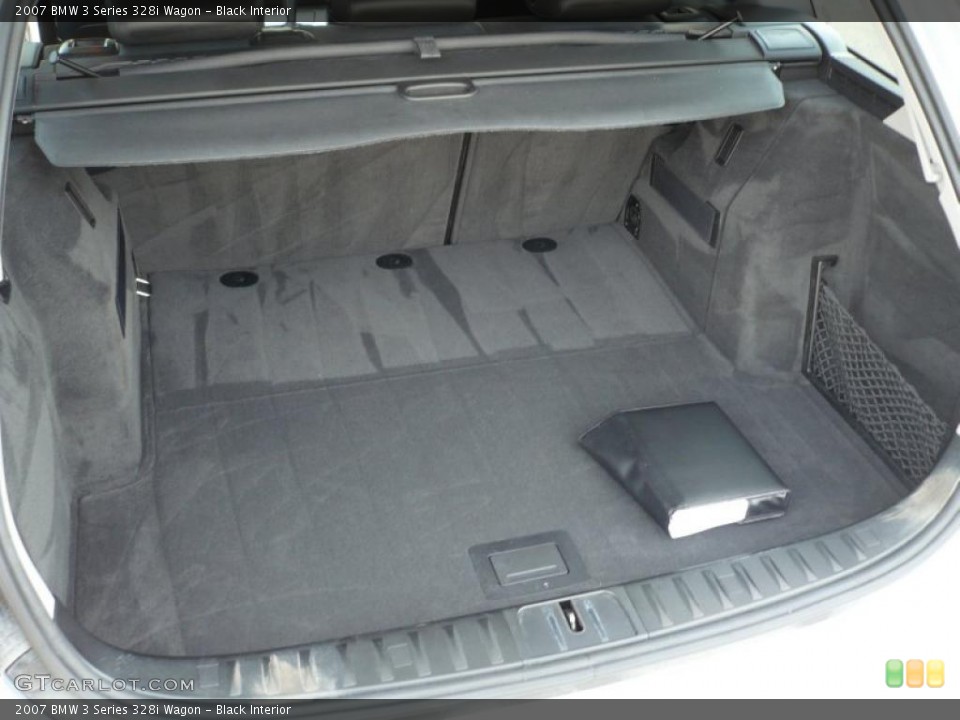 Black Interior Trunk for the 2007 BMW 3 Series 328i Wagon #46301899