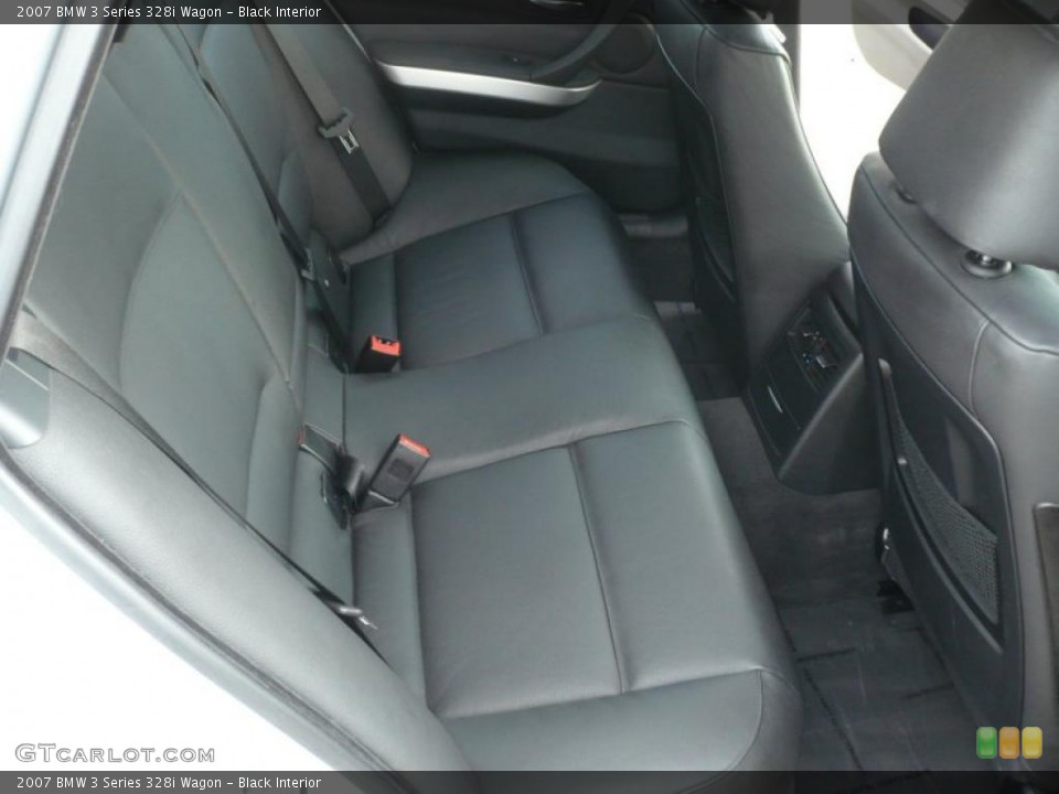 Black Interior Photo for the 2007 BMW 3 Series 328i Wagon #46301923
