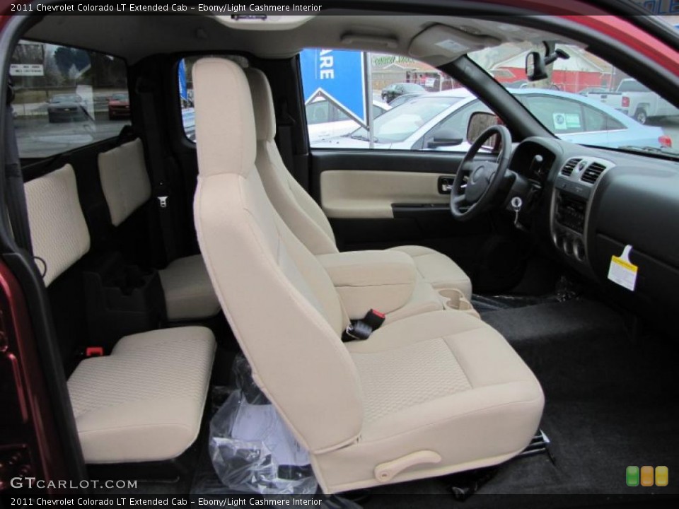 Ebony/Light Cashmere Interior Photo for the 2011 Chevrolet Colorado LT Extended Cab #46302021