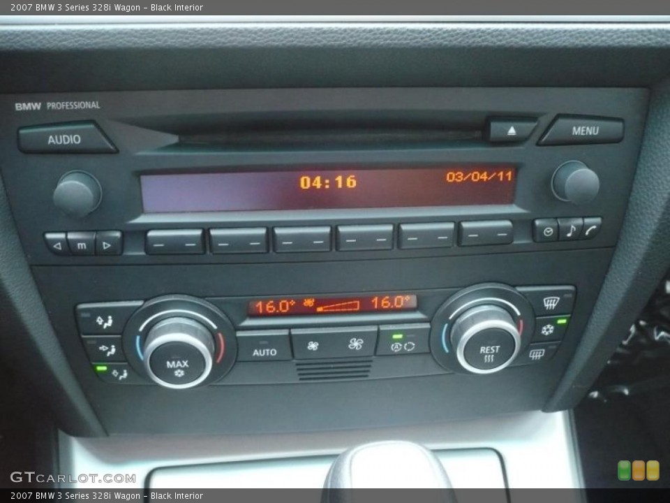 Black Interior Controls for the 2007 BMW 3 Series 328i Wagon #46302412