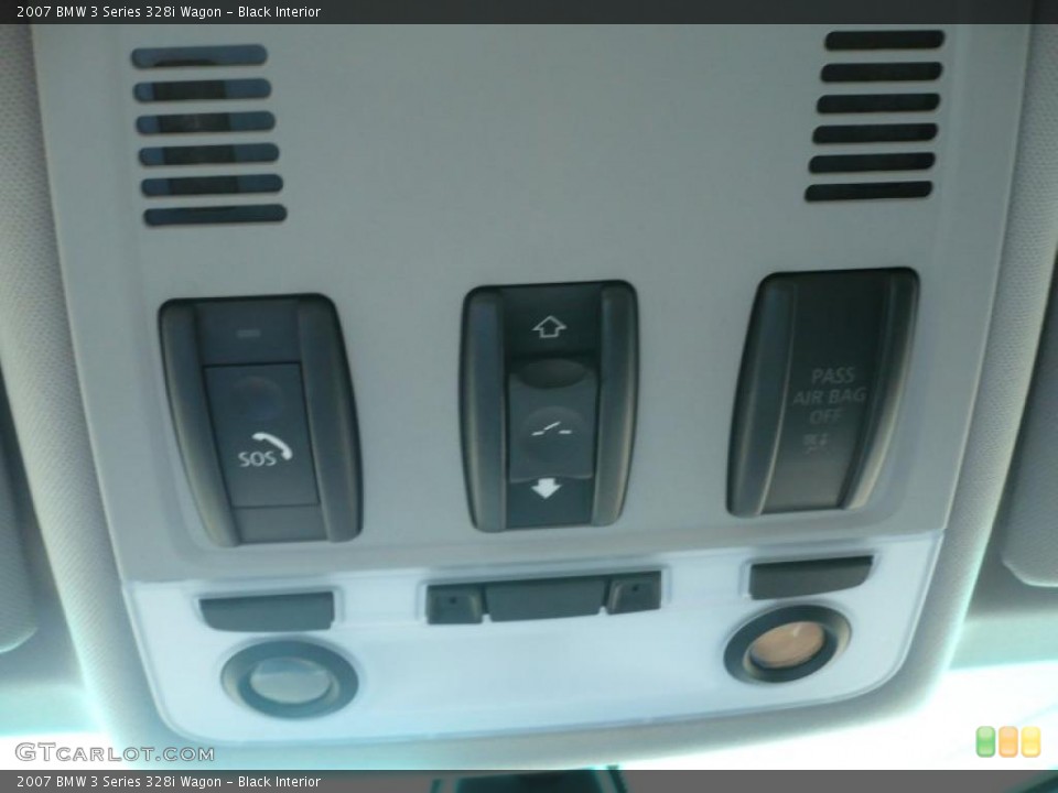 Black Interior Controls for the 2007 BMW 3 Series 328i Wagon #46302424
