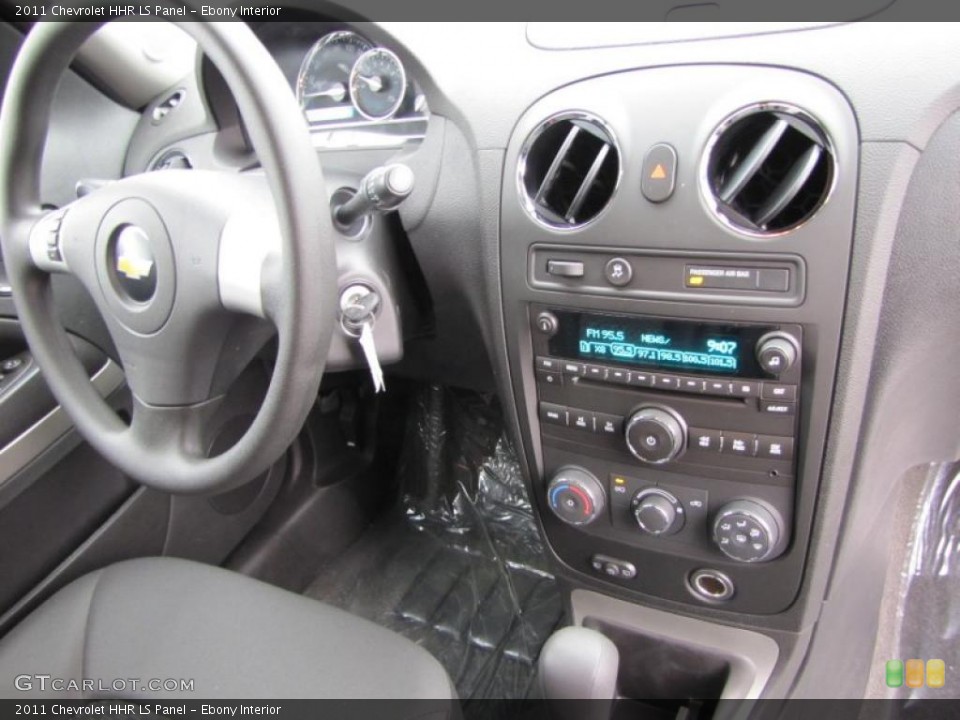 Ebony Interior Controls for the 2011 Chevrolet HHR LS Panel #46302664