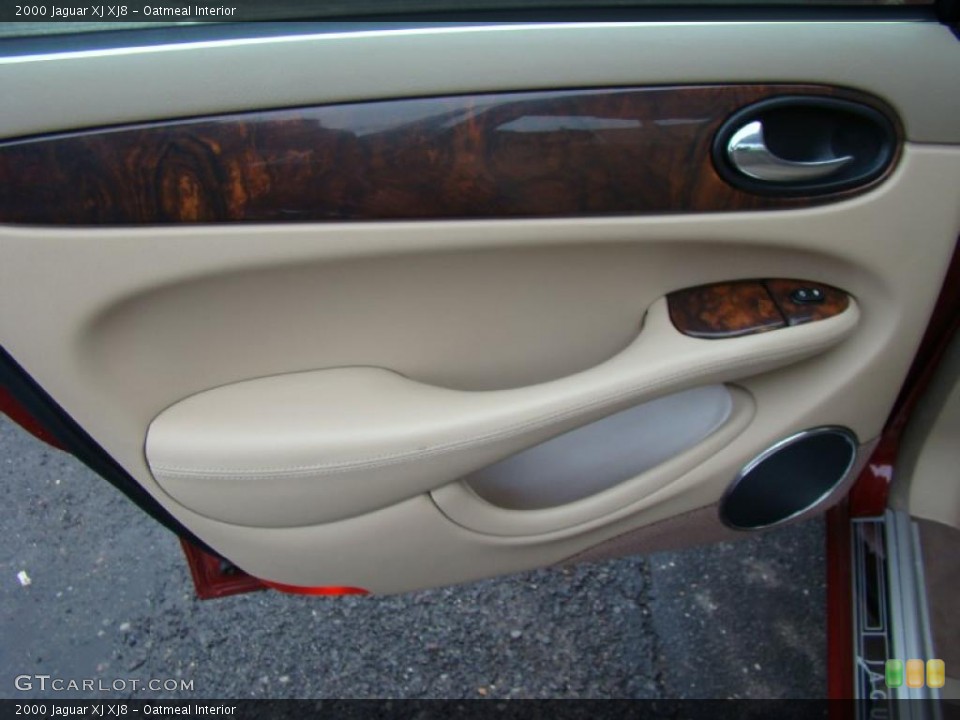 Oatmeal Interior Door Panel for the 2000 Jaguar XJ XJ8 #46303807