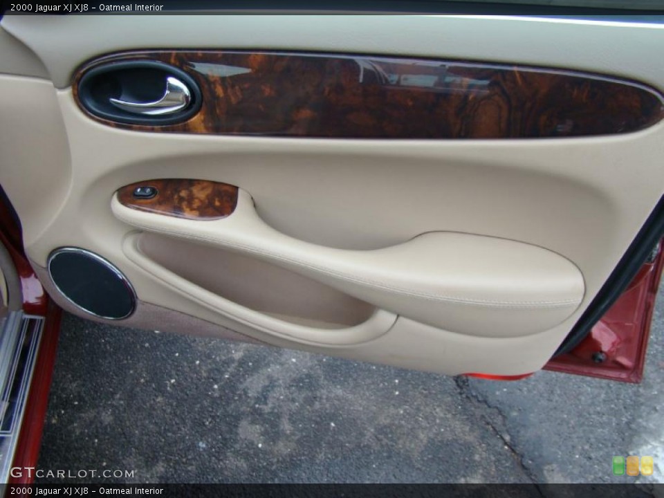 Oatmeal Interior Door Panel for the 2000 Jaguar XJ XJ8 #46303909