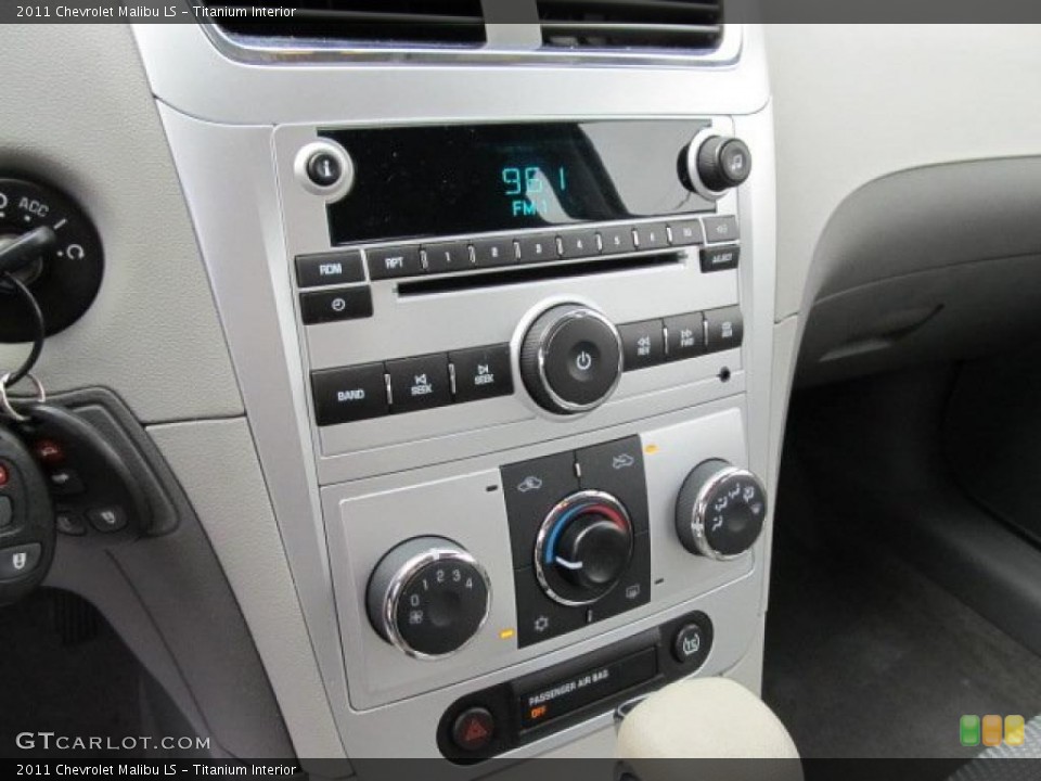 Titanium Interior Controls for the 2011 Chevrolet Malibu LS #46303918
