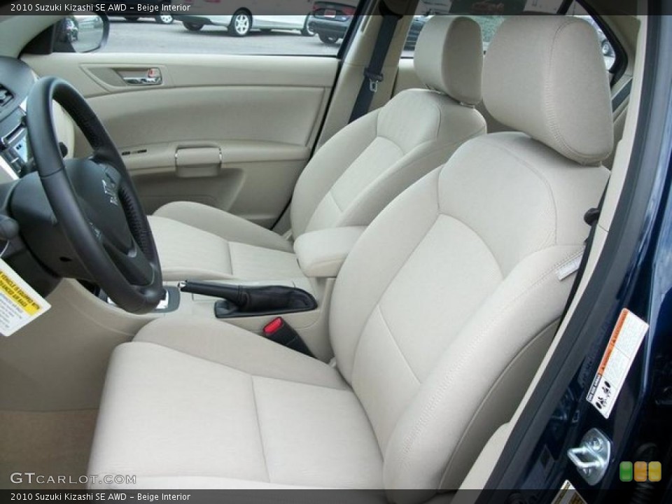 Beige Interior Photo for the 2010 Suzuki Kizashi SE AWD #46304185