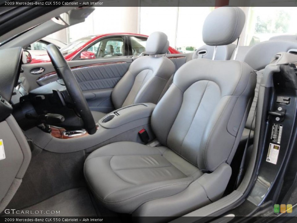 Ash Interior Photo for the 2009 Mercedes-Benz CLK 550 Cabriolet #46304455
