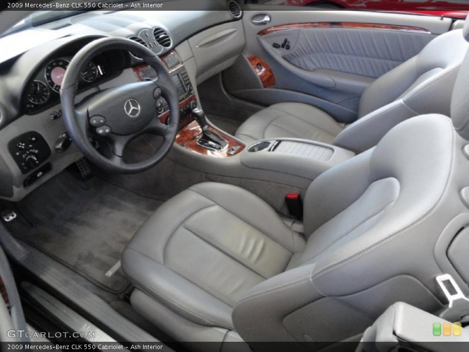 Ash Interior Photo for the 2009 Mercedes-Benz CLK 550 Cabriolet #46304887