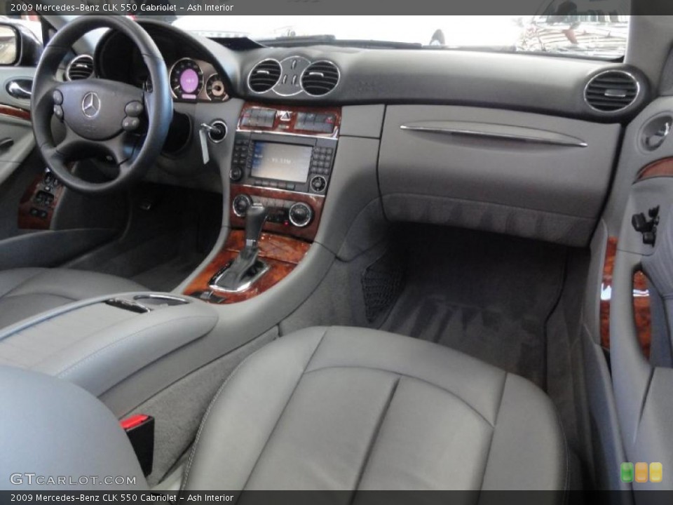Ash Interior Dashboard for the 2009 Mercedes-Benz CLK 550 Cabriolet #46304917