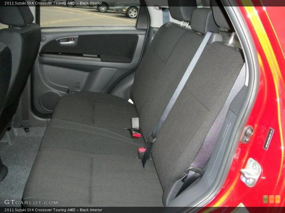 Black Interior Photo for the 2011 Suzuki SX4 Crossover Touring AWD #46305289