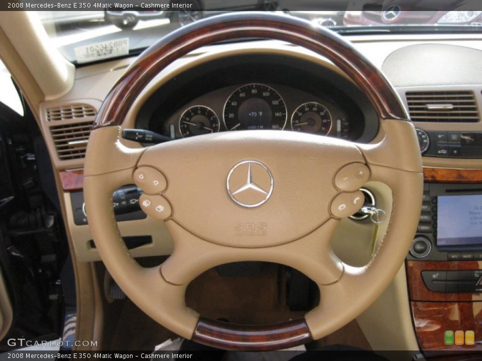 Cashmere Interior Steering Wheel for the 2008 Mercedes-Benz E 350 4Matic Wagon #46305334