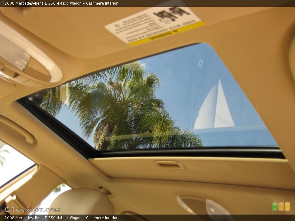 Cashmere Interior Sunroof for the 2008 Mercedes-Benz E 350 4Matic Wagon #46305358