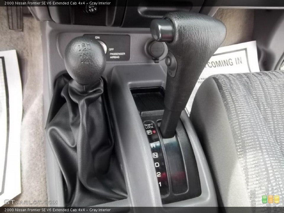 Gray Interior Transmission for the 2000 Nissan Frontier SE V6 Extended Cab 4x4 #46305493