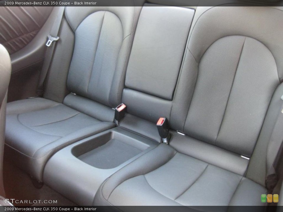 Black Interior Photo for the 2009 Mercedes-Benz CLK 350 Coupe #46305920