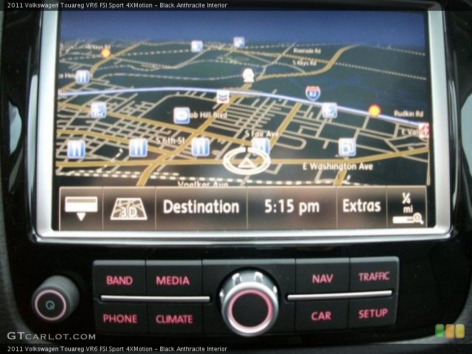 Black Anthracite Interior Navigation for the 2011 Volkswagen Touareg VR6 FSI Sport 4XMotion #46306646