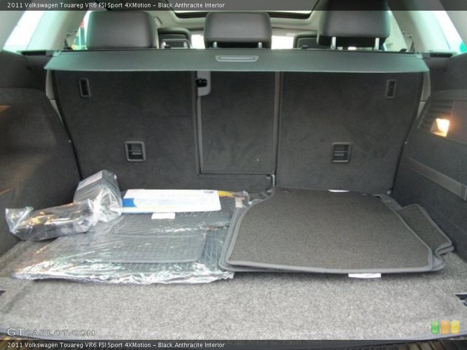 Black Anthracite Interior Trunk for the 2011 Volkswagen Touareg VR6 FSI Sport 4XMotion #46306919