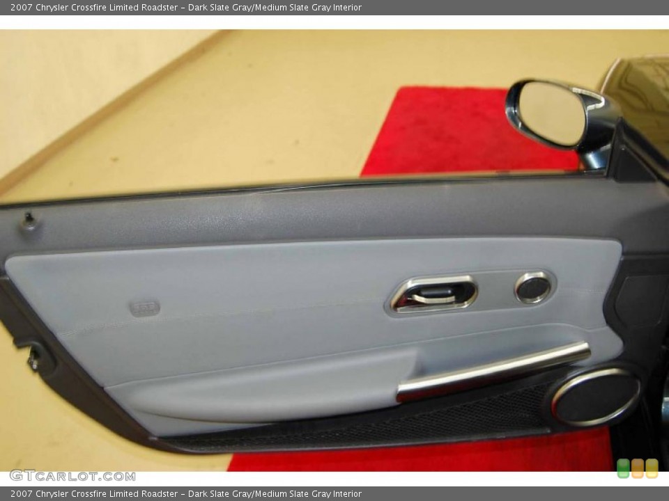 Dark Slate Gray/Medium Slate Gray Interior Door Panel for the 2007 Chrysler Crossfire Limited Roadster #46307822