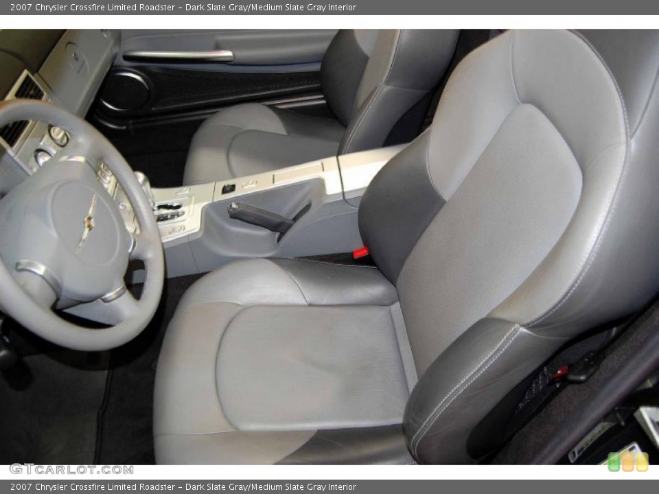 Dark Slate Gray/Medium Slate Gray Interior Photo for the 2007 Chrysler Crossfire Limited Roadster #46307828