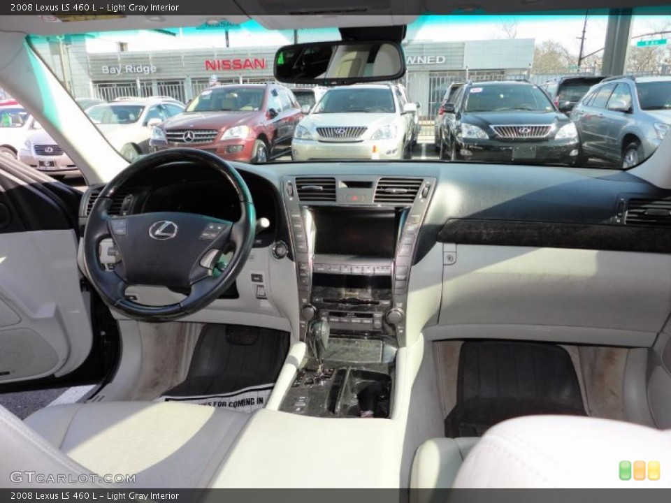 Light Gray Interior Dashboard for the 2008 Lexus LS 460 L #46309559