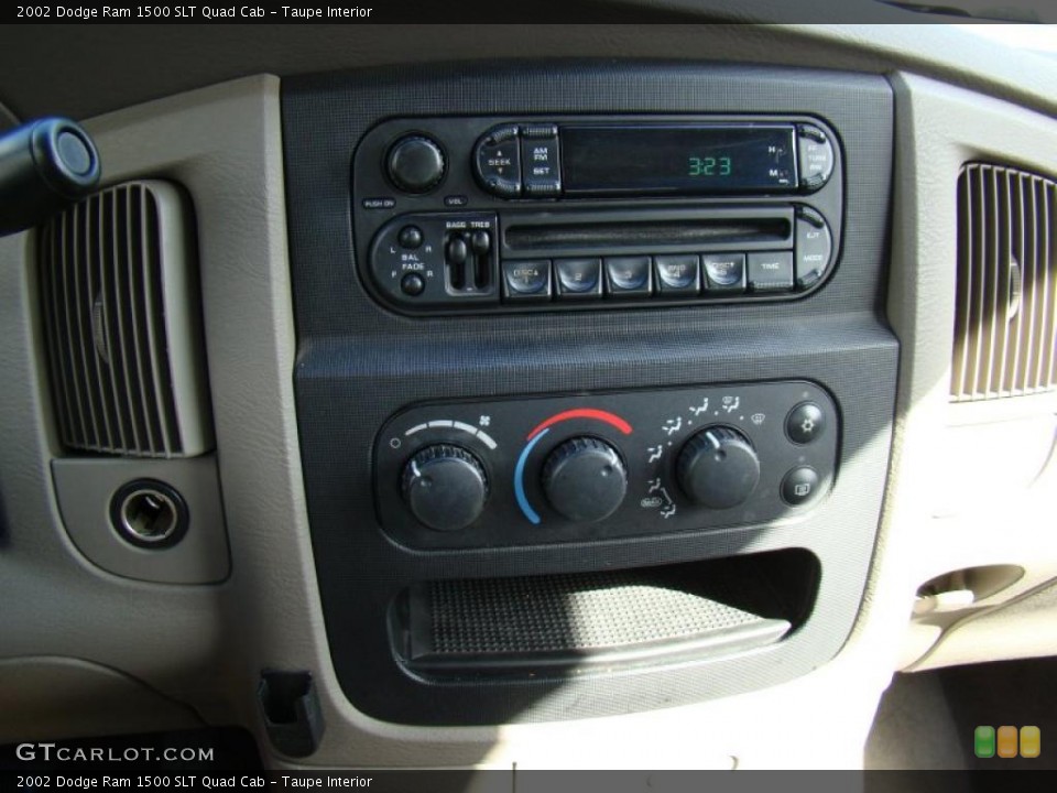 Taupe Interior Controls for the 2002 Dodge Ram 1500 SLT Quad Cab #46309691