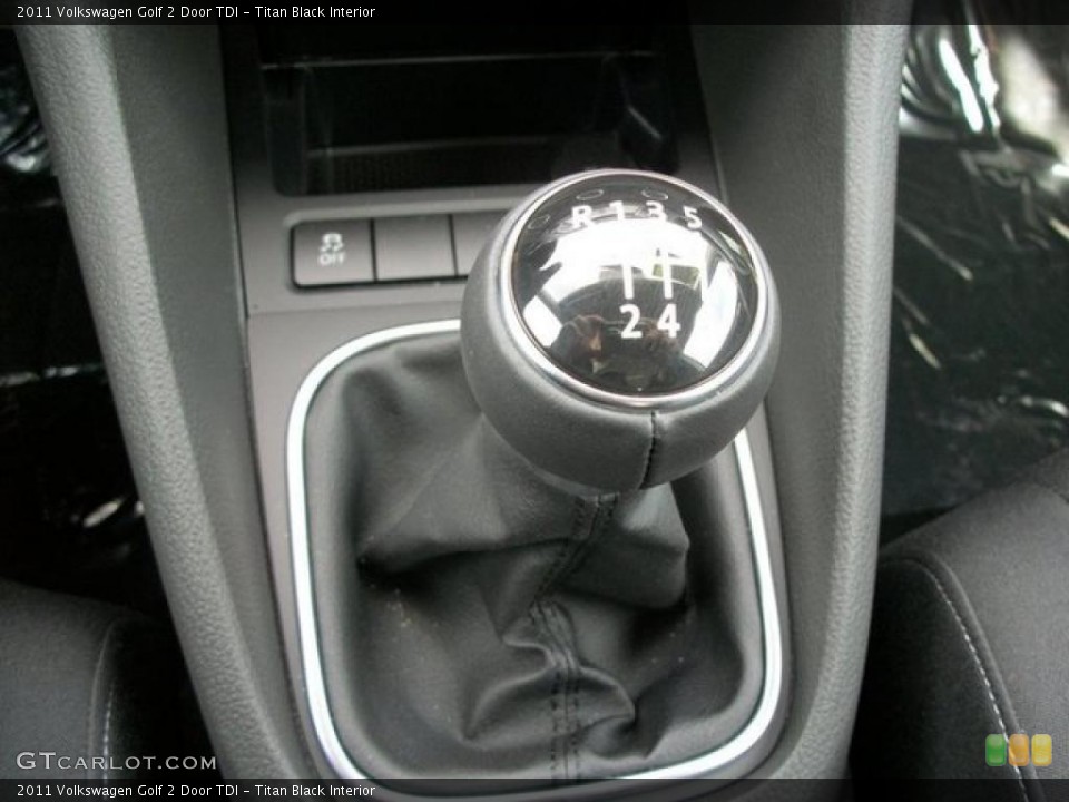 Titan Black Interior Transmission for the 2011 Volkswagen Golf 2 Door TDI #46310831