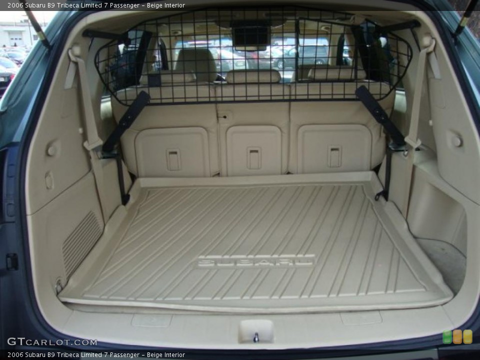 Beige Interior Trunk for the 2006 Subaru B9 Tribeca Limited 7 Passenger #46311008