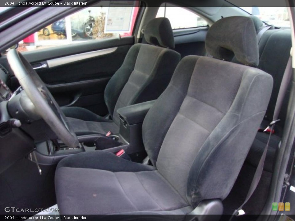 Black Interior Photo for the 2004 Honda Accord LX Coupe #46311104