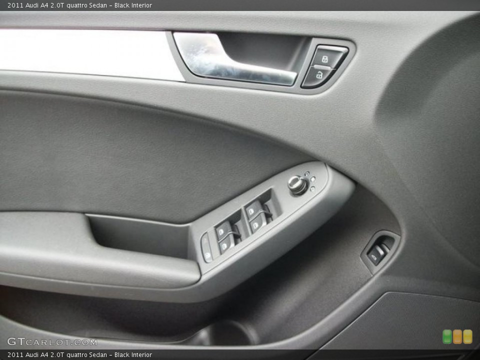 Black Interior Door Panel for the 2011 Audi A4 2.0T quattro Sedan #46311347