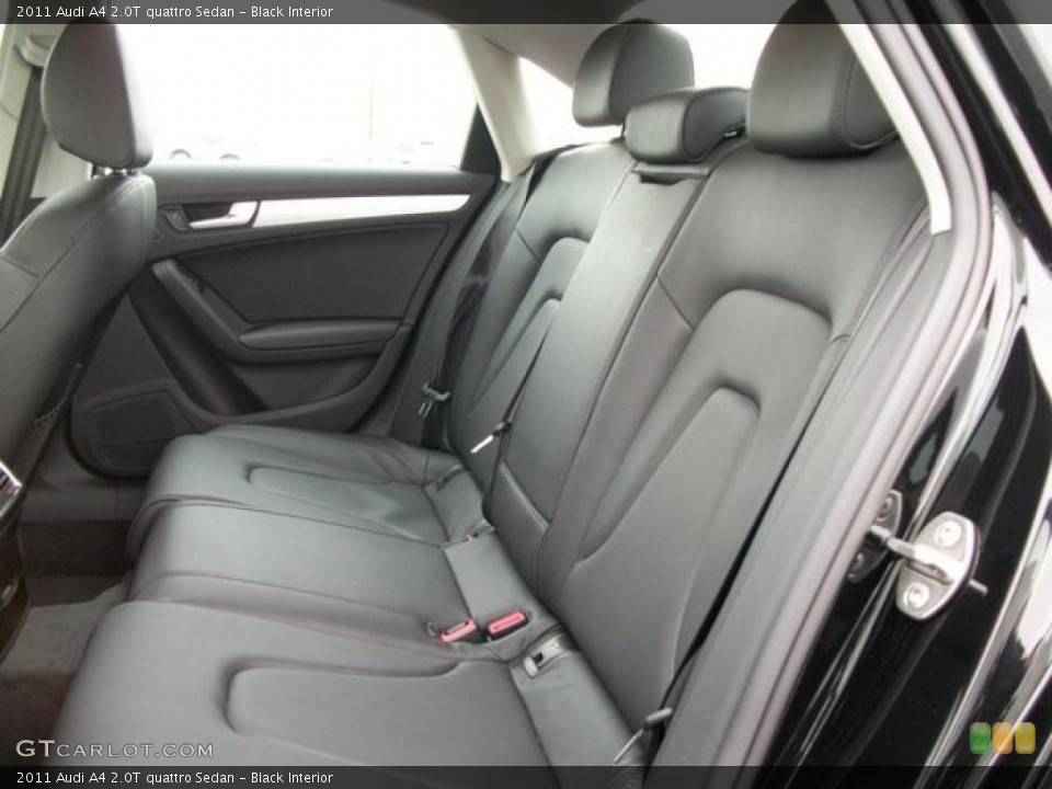 Black Interior Photo for the 2011 Audi A4 2.0T quattro Sedan #46311386