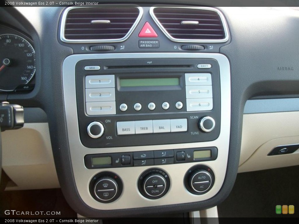 Cornsilk Beige Interior Controls for the 2008 Volkswagen Eos 2.0T #46311812