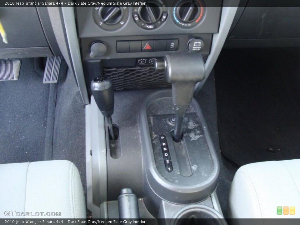 Dark Slate Gray/Medium Slate Gray Interior Transmission for the 2010 Jeep Wrangler Sahara 4x4 #46311983