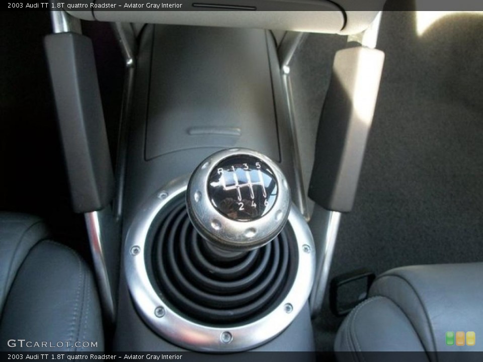 Aviator Gray Interior Transmission for the 2003 Audi TT 1.8T quattro Roadster #46313054