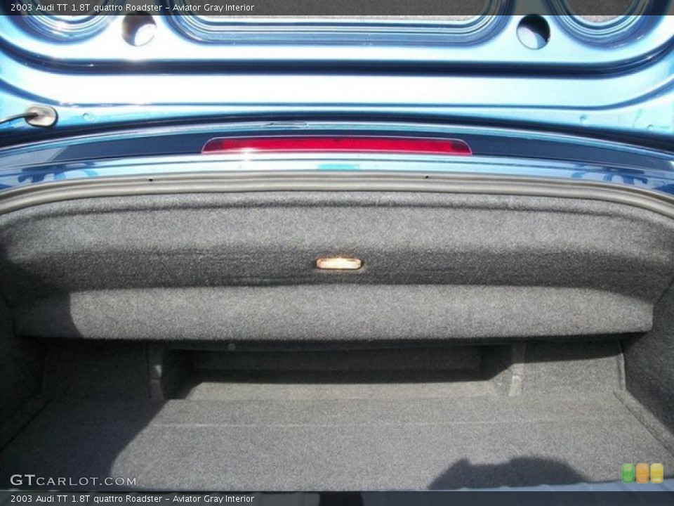 Aviator Gray Interior Trunk for the 2003 Audi TT 1.8T quattro Roadster #46313096
