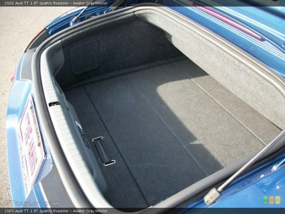 Aviator Gray Interior Trunk for the 2003 Audi TT 1.8T quattro Roadster #46313105