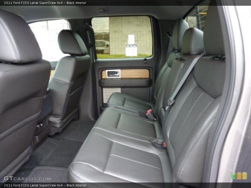 Black Interior Photo for the 2011 Ford F150 Lariat SuperCrew 4x4 #46313330