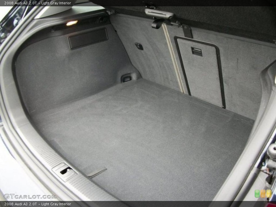 Light Gray Interior Trunk for the 2008 Audi A3 2.0T #46313858