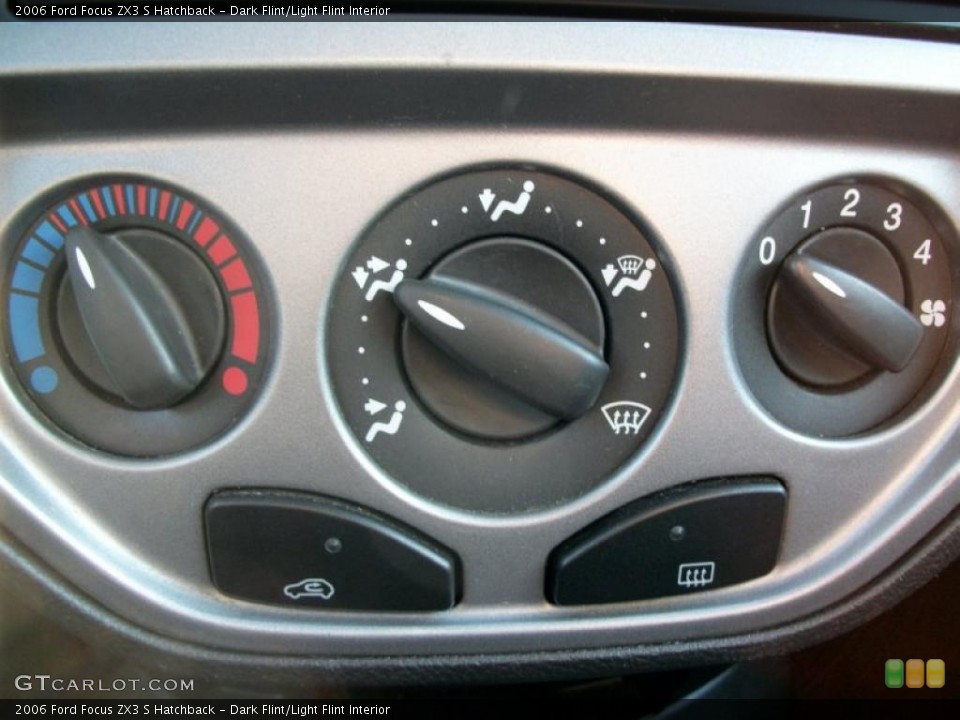 Dark Flint/Light Flint Interior Controls for the 2006 Ford Focus ZX3 S Hatchback #46314723
