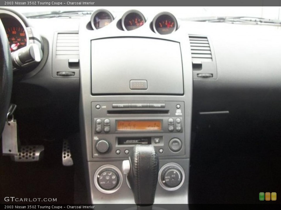 Charcoal Interior Controls for the 2003 Nissan 350Z Touring Coupe #46315754