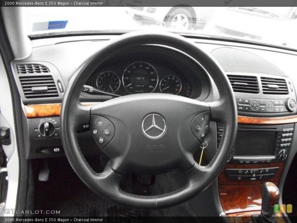 Charcoal Interior Steering Wheel for the 2006 Mercedes-Benz E 350 Wagon #46316178
