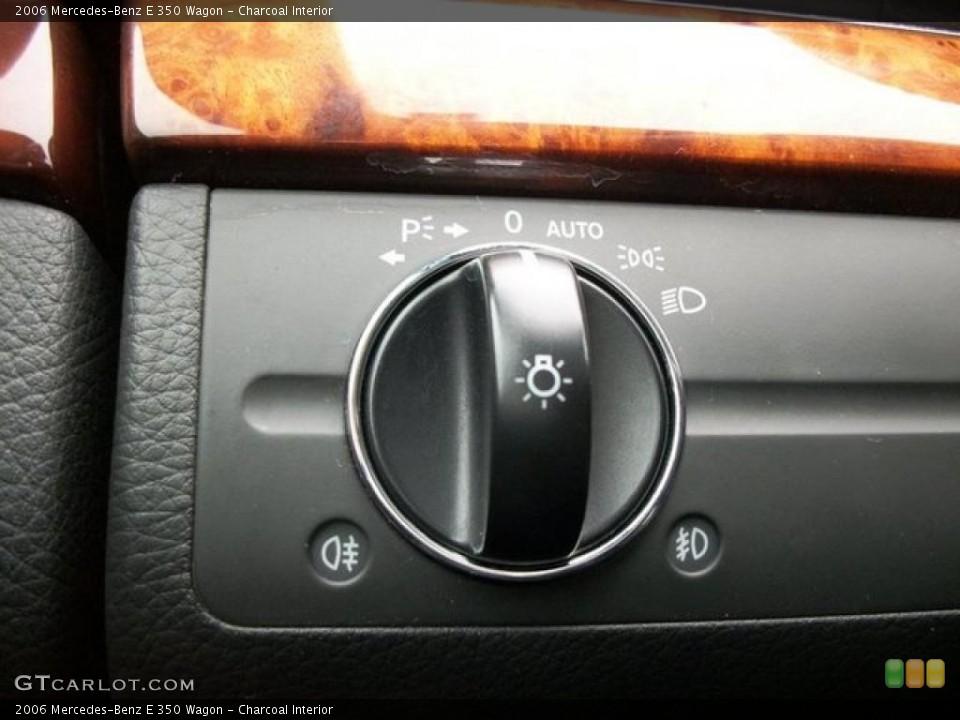 Charcoal Interior Controls for the 2006 Mercedes-Benz E 350 Wagon #46316199