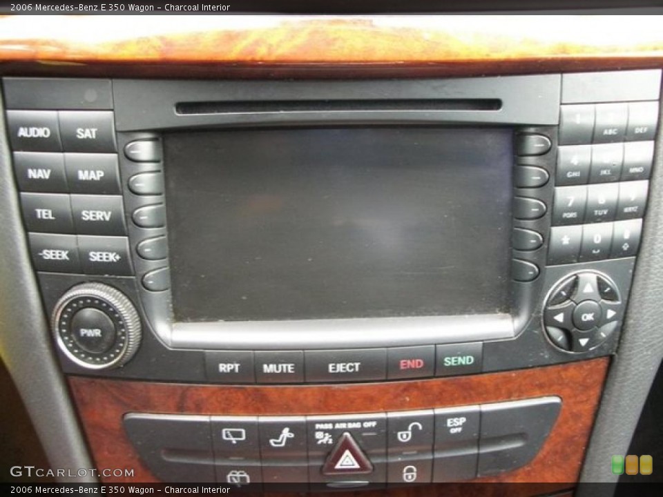 Charcoal Interior Controls for the 2006 Mercedes-Benz E 350 Wagon #46316208