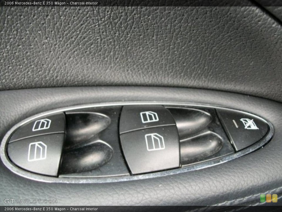 Charcoal Interior Controls for the 2006 Mercedes-Benz E 350 Wagon #46316235