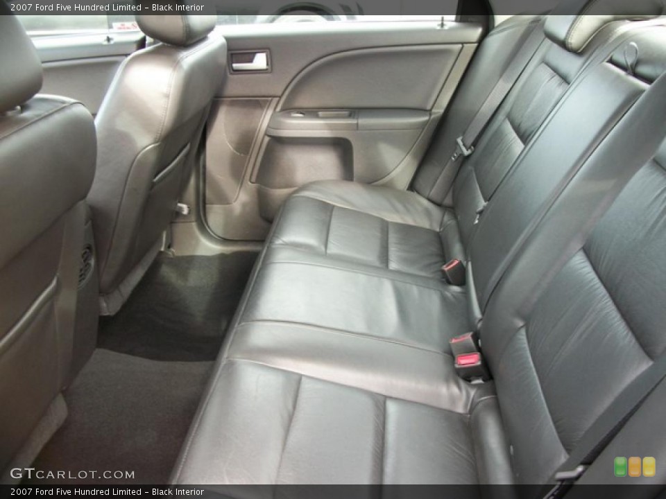 Black Interior Photo for the 2007 Ford Five Hundred Limited #46317263