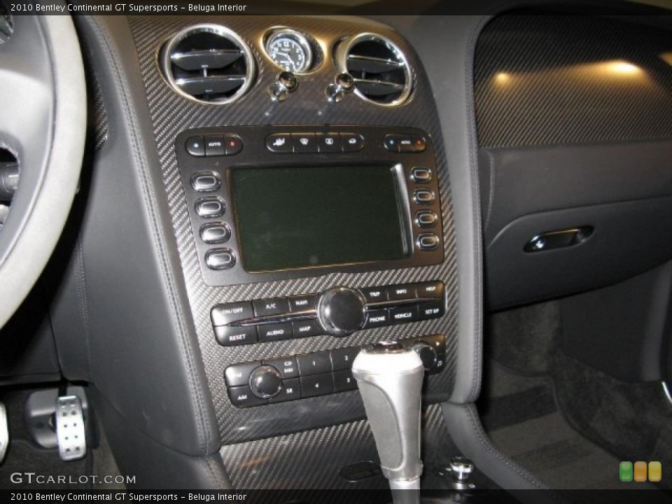 Beluga Interior Controls for the 2010 Bentley Continental GT Supersports #46318980