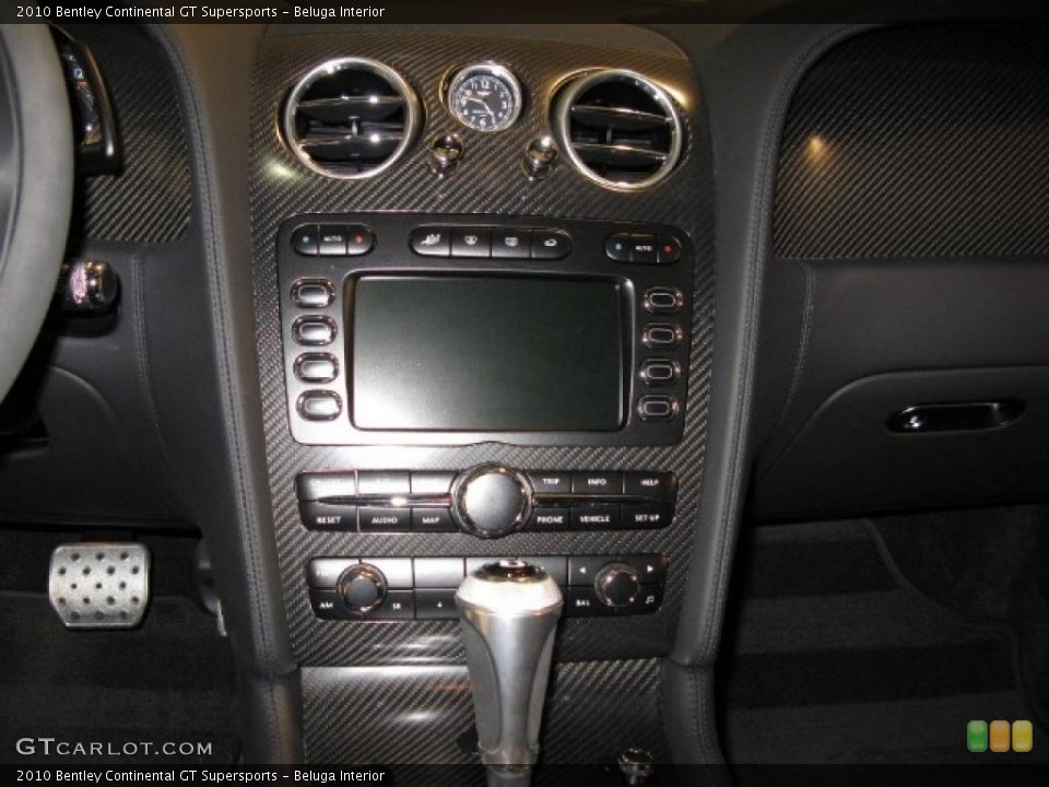 Beluga Interior Controls for the 2010 Bentley Continental GT Supersports #46318998