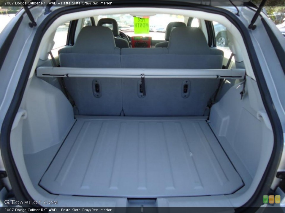 Pastel Slate Gray/Red Interior Trunk for the 2007 Dodge Caliber R/T AWD #46319088