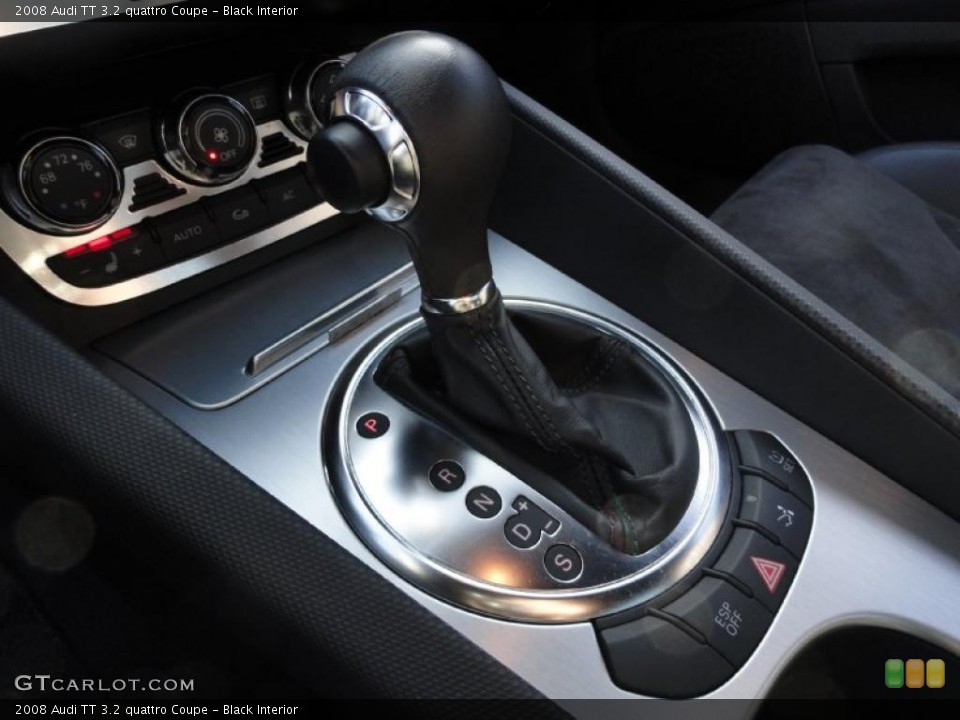 Black Interior Transmission for the 2008 Audi TT 3.2 quattro Coupe #46320078