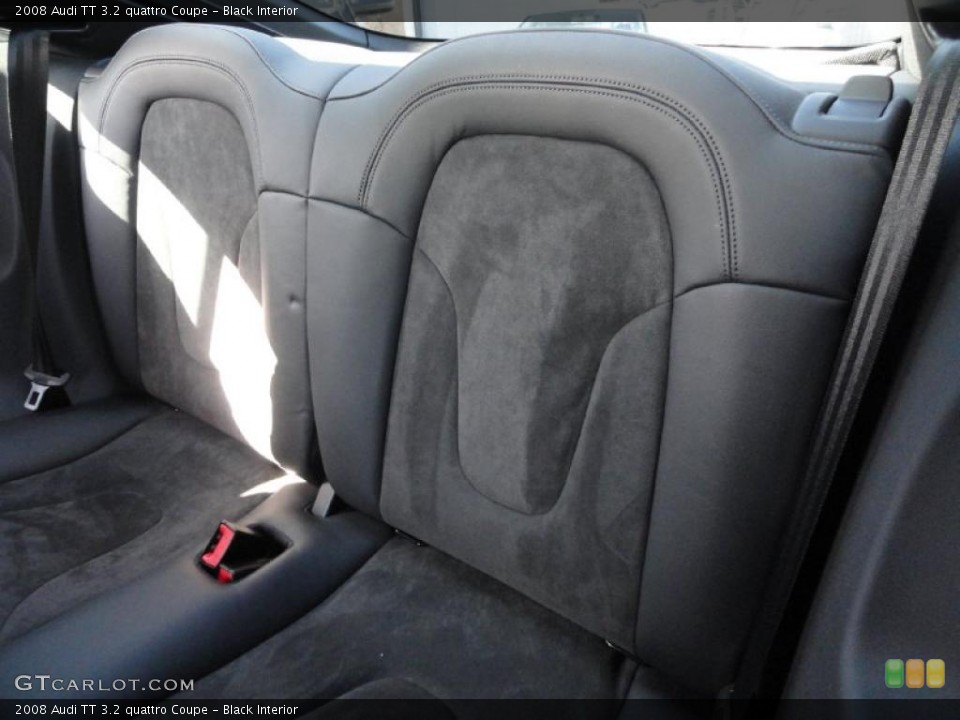 Black Interior Photo for the 2008 Audi TT 3.2 quattro Coupe #46320081
