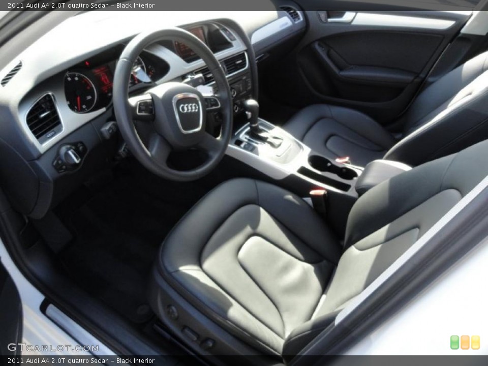 Black Interior Photo for the 2011 Audi A4 2.0T quattro Sedan #46320235