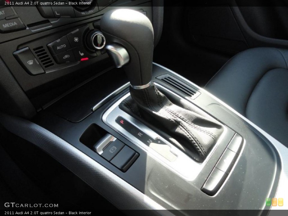 Black Interior Transmission for the 2011 Audi A4 2.0T quattro Sedan #46320264